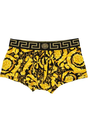 VERSACE Undertøj, Herre, Flerfarvet, 2XL, Bomuld, Barocco Boxer Shorts
