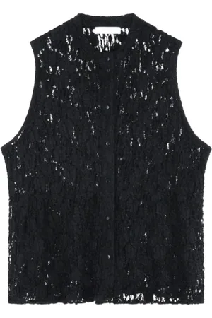 ROSEANNA Top, Dame, Sort, S, Polyester, Twiggy Bluse Kul Sort Blonder Stræk Elegant