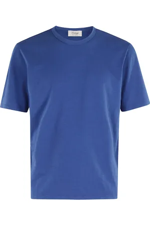 TELA Top, Herre, Blå, M, Bomuld, Blå Jersey T-shirt Daniele