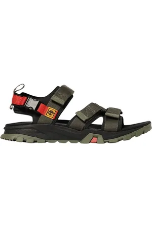 Timberland Sko, Herre, Flerfarvet, 43 EU, Blå udendørs sports sandaler krog sløjfe