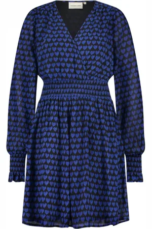 Fabienne Chapot Kjole, Dame, Blå, M, Polyester, Anjuna Dress