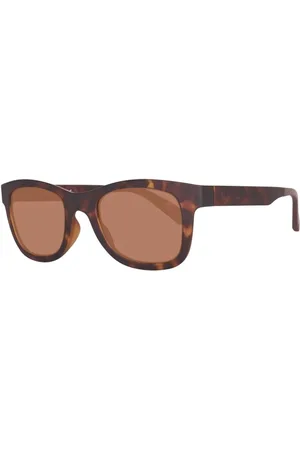 Timberland Tilbehør, Herre, Brun, ONE SIZE, Brun Polariserede Solbriller med 3P Beskyttelse