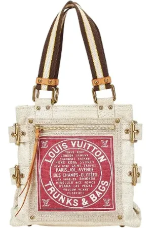 LOUIS VUITTON Pre-owned, Dame, , ONE SIZE, Tyl, Pre-owned Canvas totes