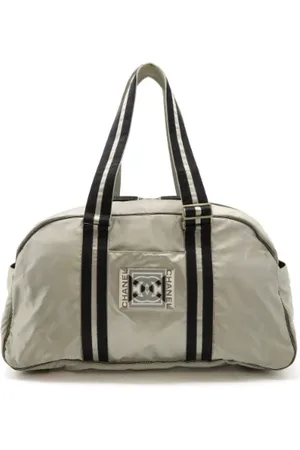 CHANEL Pre-owned, Dame, , ONE SIZE, Nylon, Pre-owned Canvas rejsetasker