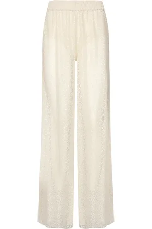 Pinko Bukser, Dame, , S, Paliet Mesh Wide Leg Bukser
