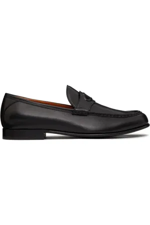 VALENTINO GARAVANI Sko, Herre, Sort, 40 EU, Sorte Loafer Sko til Mænd