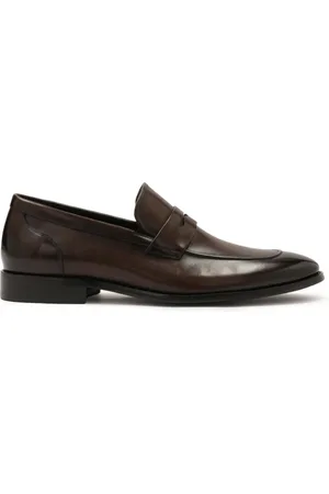 Kazar Sko, Herre, Brun, 40 EU, Læder, Elegant brune læder loafers