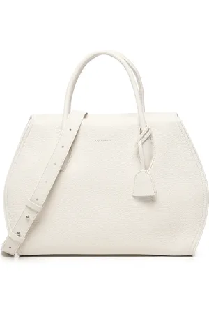 Coccinelle Taske, Dame, Hvid, ONE SIZE, Uld, Kurvethåndtaske med justerbar rem