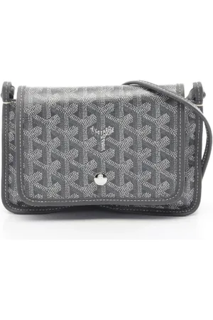 GOYARD Pre-owned, Dame, Grå, ONE SIZE, Uld, Pre-owned Canvas crossbody-tasker