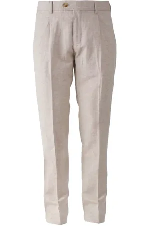 YES ZEE BY ESSENZA Bukser, Herre, , S, Uld, Linen Chino Bukser