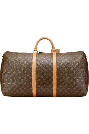 LOUIS VUITTON Pre-owned, unisex, Brun, ONE SIZE, Tyl, Pre-owned Canvas rejsetasker