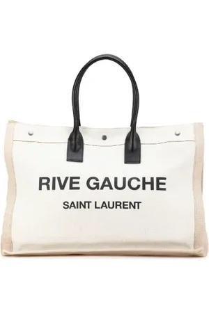 Saint Laurent Pre-owned, Dame, , ONE SIZE, Tyl, Pre-owned Canvas totes
