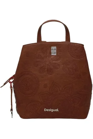Desigual Taske, Dame, Brun, ONE SIZE, Elegant Polyurethan Kvinders Rygsæk