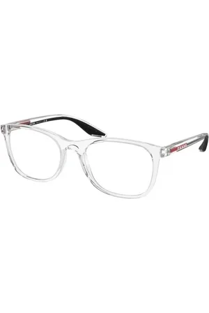 Prada Tilbehør, unisex, Hvid, 55 MM, Hvid Stel Solbriller PS 05Pv