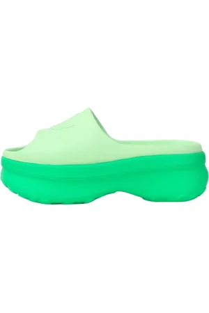 adidas Sko, Dame, Grøn, 39 EU, Uld, Stan Smith Slides Sandaler