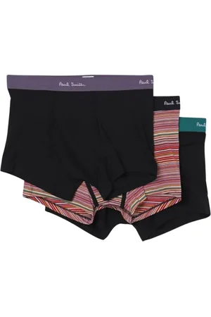 Paul Smith Undertøj, Herre, Flerfarvet, L, Bomuld, Stribet Boxershorts 3Pack