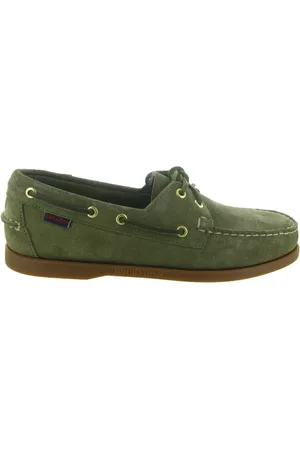 SEBAGO Sko, Herre, Grøn, 45 EU, Portland Flesh Out Sko