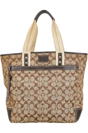 Coach Pre-owned, Dame, , ONE SIZE, Tyl, Pre-owned canvas håndtasker