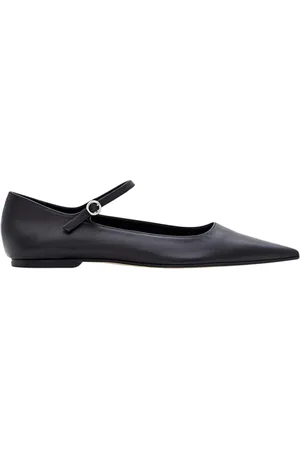 Aeyde Sko, Dame, Sort, 40 EU, Klassiske Sorte Ballet Flats
