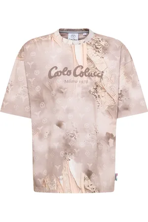 Carlo Colucci Top, Herre, , XL, Ornament Knit Serie T-Shirt