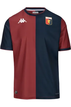 Kappa Sport, Herre, Flerfarvet, L, Genoa 2024/2025 Hjemme Trøje Rød Blå