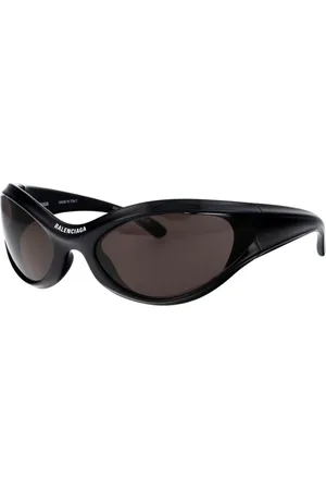 Balenciaga Tilbehør, Herre, Sort, ONE SIZE, Uld, Luksus Sorte Stel Solbriller