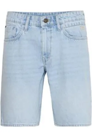 Blend Shorts, Herre, Blå, S, Denim, Oversize Denim Bermuda Shorts