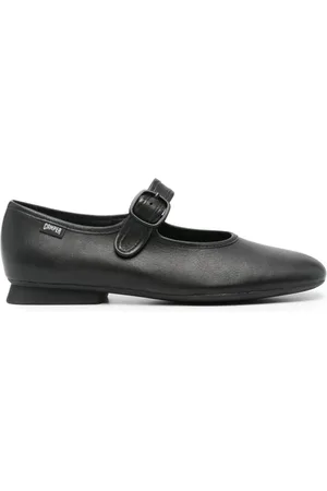 Camper Sko, Dame, Sort, 38 EU, Uld, Ballerinas