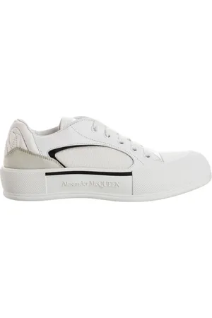 Alexander McQueen Sko, Herre, Hvid, 42 EU, Læder, Urban Deck Sneakers