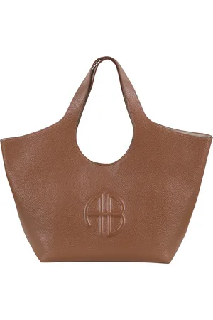 ANINE BING Taske, Dame, Brun, ONE SIZE, Læder, Cognac Medium Lili Tote Taske