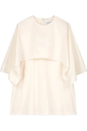 LAURENCE BRAS Bluser & Skjorter, Dame, , S, Bomuld, Flowy Square Bluse