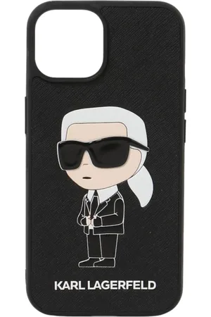Karl Lagerfeld Tilbehør, Herre, Sort, ONE SIZE, Uld, iPhone 13 Pro Max Etui