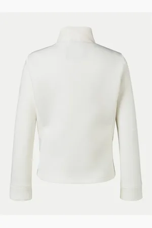JOOP! Jakke, Dame, , M, Uld, Creme Damejakke med Fletdesign