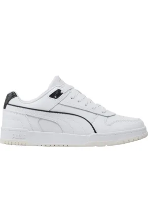 PUMA Sko, Herre, Hvid, 45 EU, Retro-inspirerede sneakers til klassisk stil