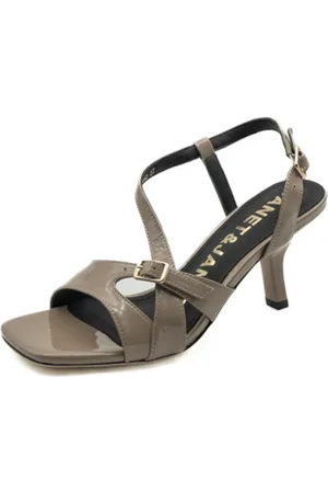Janet&Janet Sko, Dame, , 40 EU, Taupe Damesko Hæle Ss25