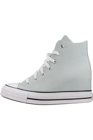 Converse Sko, Dame, Blå, 36 1/2 EU, Kile Sneakers til Kvinder