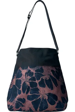 DRIES VAN NOTEN Taske, Herre, Brun, ONE SIZE, Uld, Trykt lærred skuldertaske