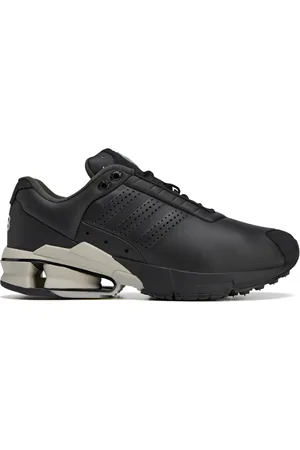 Y-3 Sko, Herre, Sort, 44 EU, Kontrol Sneaker til Aktiv Livsstil