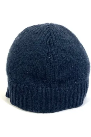 Hermès Pre-owned, Dame, Sort, ONE SIZE, Cashmere, Pre-owned Cashmere hatte