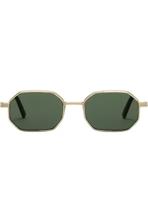 L.G.R Tilbehør, unisex, Gul, ONE SIZE, Uld, Guld & Havana Solbriller