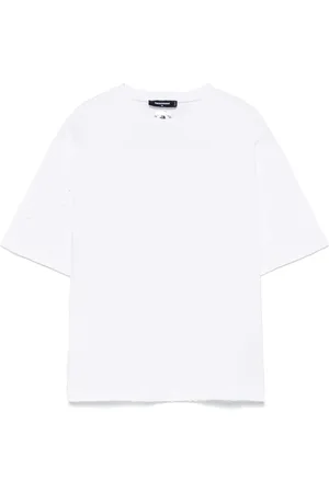 Dsquared2 Top, Herre, Hvid, L, Hvid Basis T-shirt