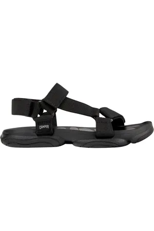 Camper Sko, Herre, Sort, 43 EU, Uld, Stilfulde Komfort Sandaler