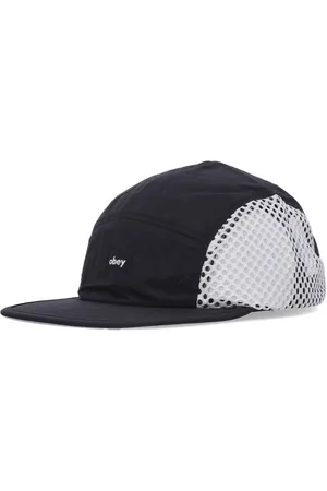 Obey Tilbehør, Herre, Flerfarvet, ONE SIZE, Polyester, Mesh Camp Cap Sort Multi