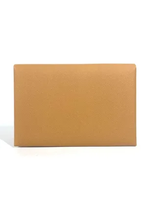 Hermès Pre-owned, Dame, Brun, ONE SIZE, Tyl, Pre-owned Laeder clutches