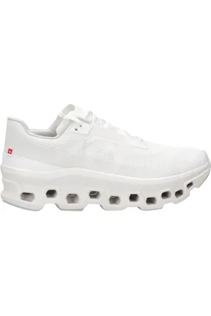 On Running Sport, Herre, Hvid, 43 EU, Mesh Membrane Sneakers med CloudTec® Dæmpning