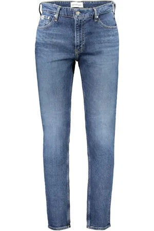Calvin Klein Jeans, Herre, Blå, W29 L32, Bomuld, Blå Bomuldsjeans & Bukser