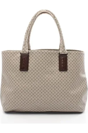 Bottega Veneta Pre-owned, Dame, , ONE SIZE, Uld, Pre-owned Canvas totes