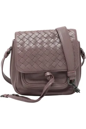 Bottega Veneta Pre-owned, Dame, , ONE SIZE, Uld, Pre-owned Laeder skuldertasker