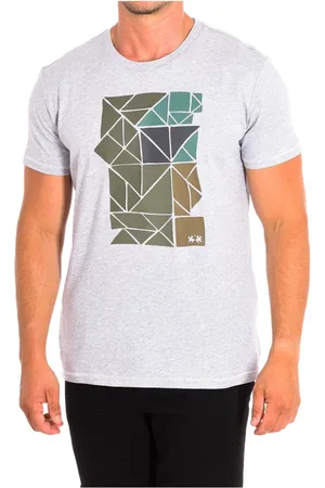 La Martina Top, Herre, Grå, S, Kortærmet T-shirt til mænd