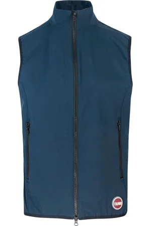 Colmar Jakke, Herre, Blå, 4XL, Uld, Blå forårsjakke med lynlåslukning